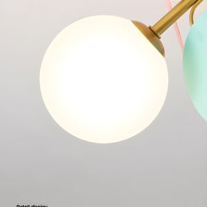 Pastel Orb Chandelier