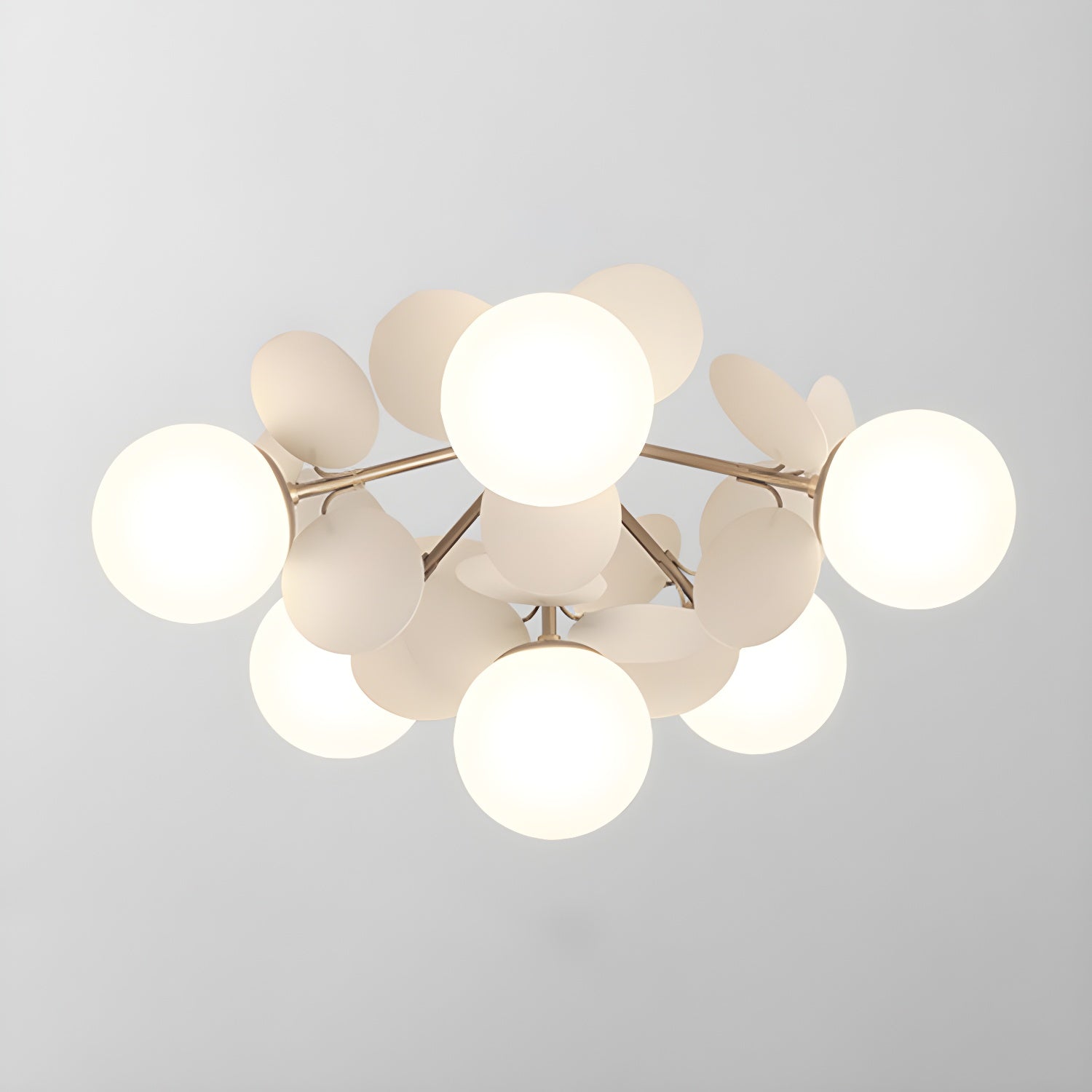 Pastel Orb Chandelier