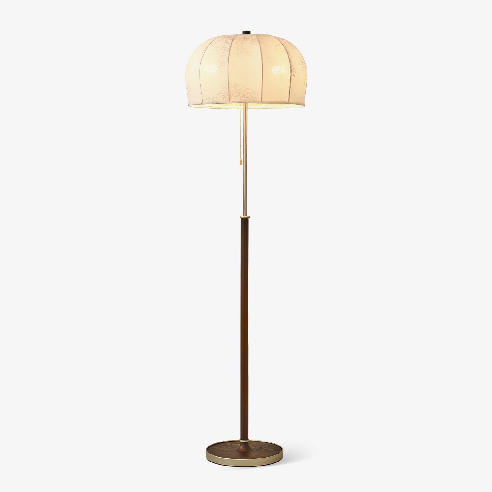 Pleated Aura Floor Lamp