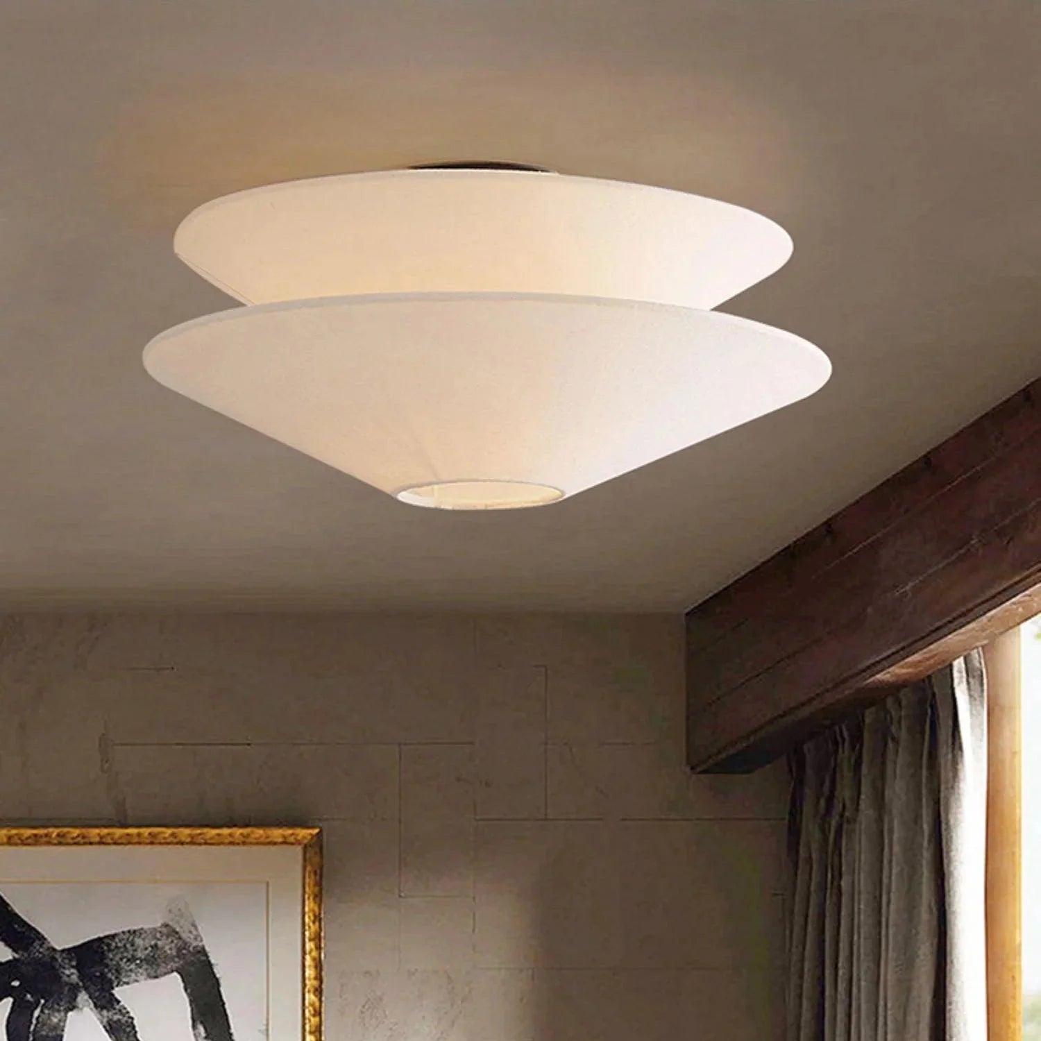 Layered Halo Flush Light