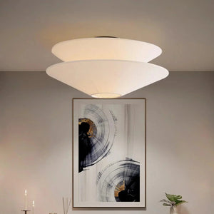 Layered Halo Flush Light