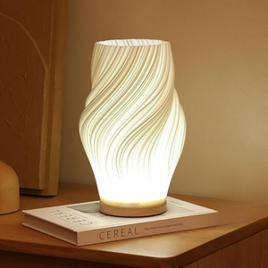 Sculpted Wave Lamp