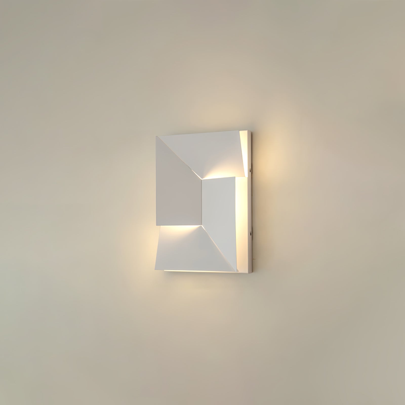 Faceted Panel Sconce
