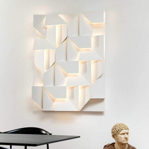 Faceted Panel Sconce