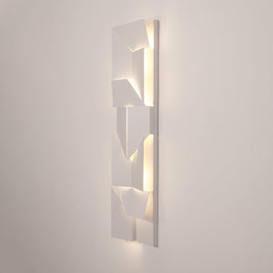 Faceted Panel Sconce