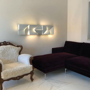 Faceted Panel Sconce