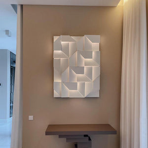 Faceted Panel Sconce