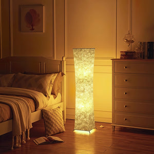 Twisted Paper Tower Lamp
