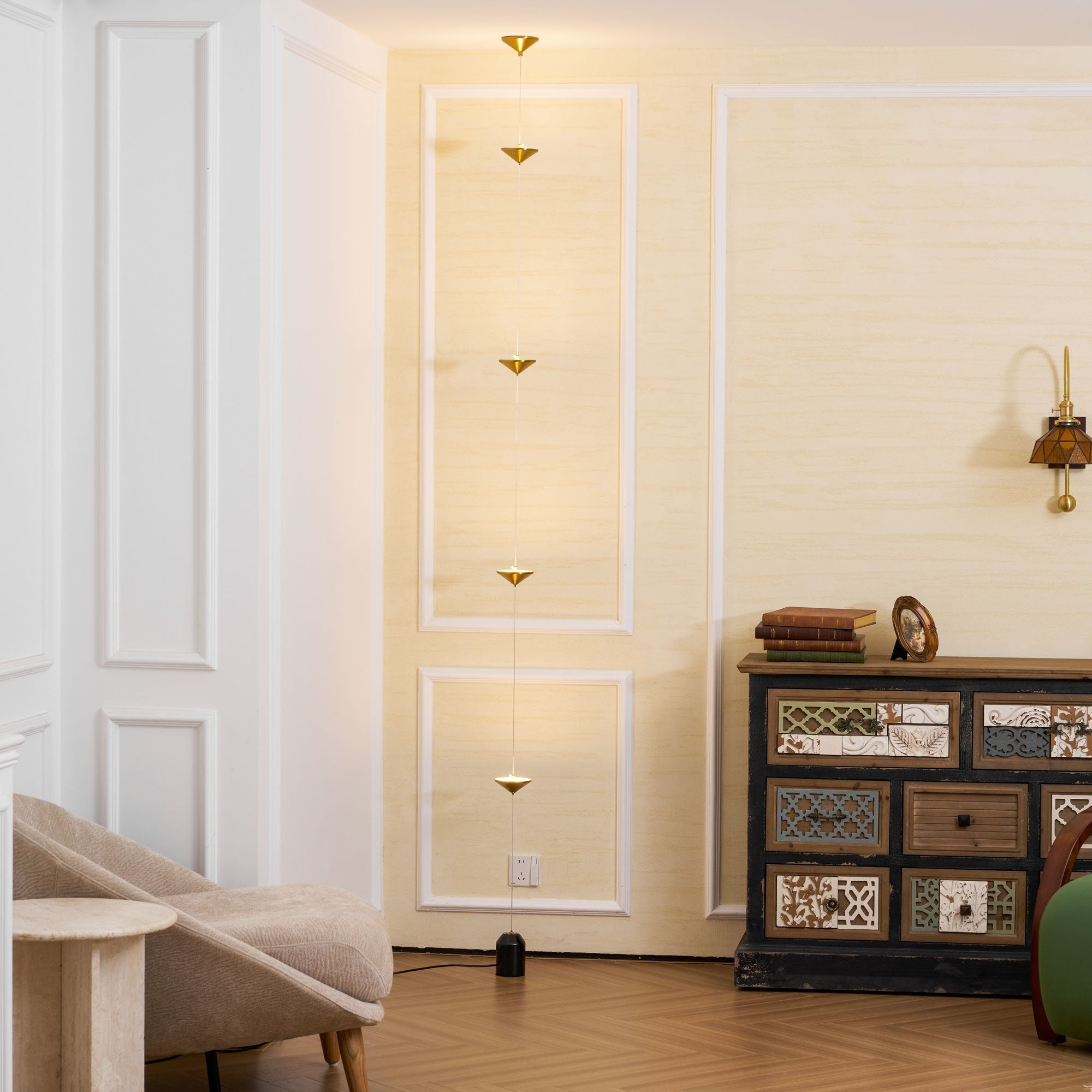 Cascade Marble Floor Lamp