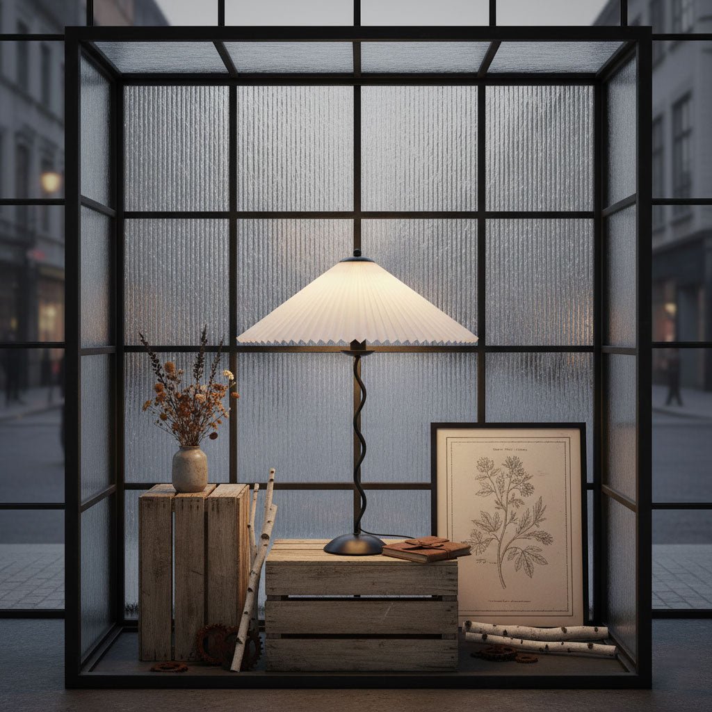 Pleated Wave Lamp