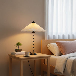 Pleated Wave Lamp