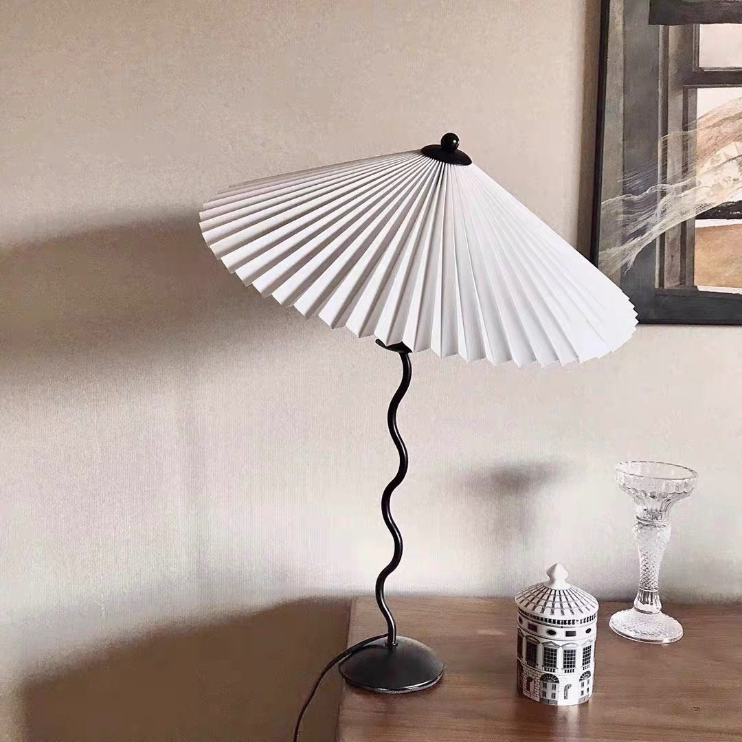 Pleated Wave Lamp