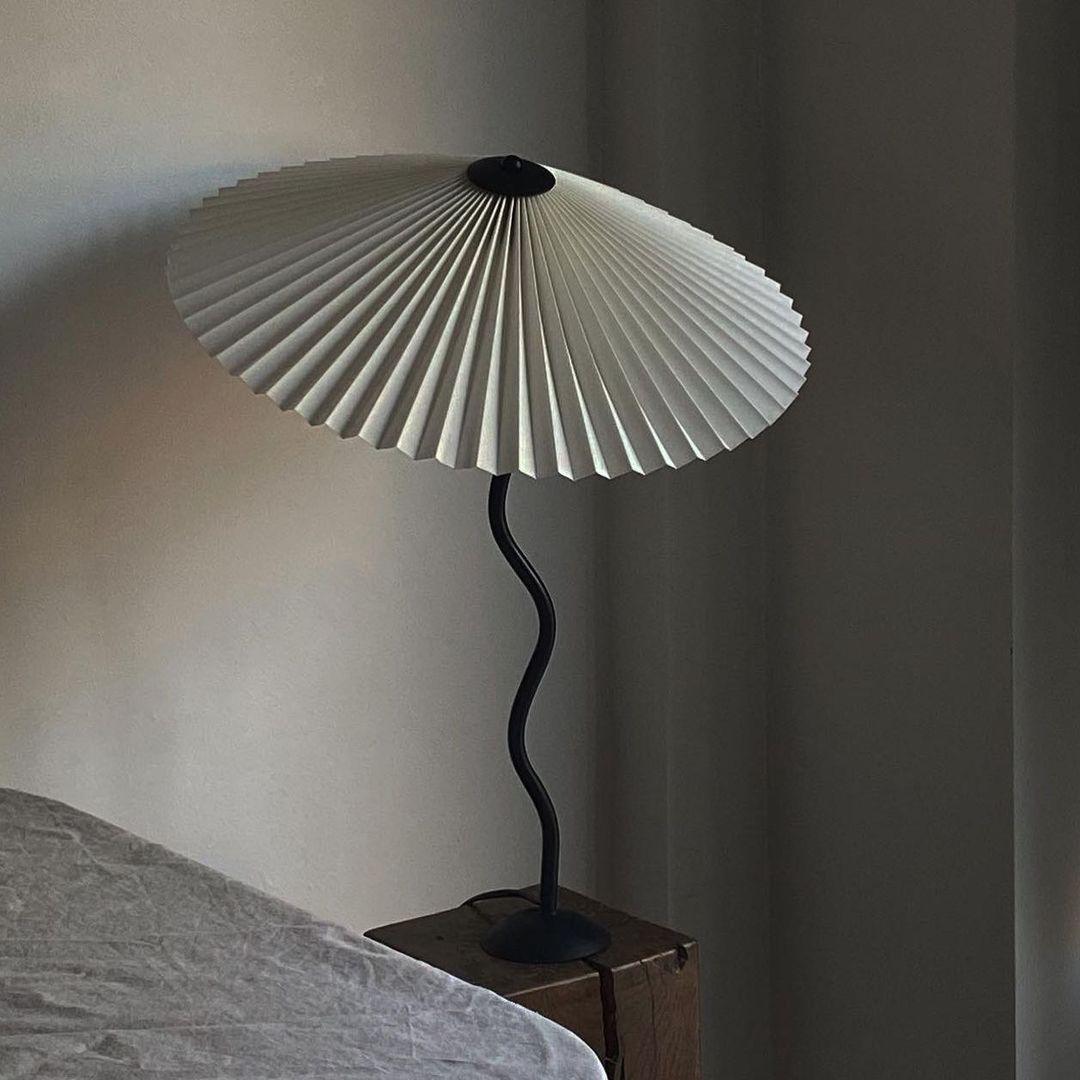 Pleated Wave Lamp