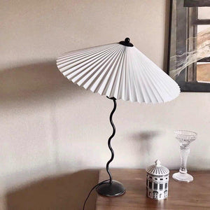 Pleated Wave Lamp