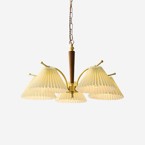 Pleated Silhouette Chandelier