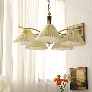 Pleated Silhouette Chandelier