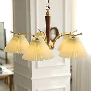 Pleated Silhouette Chandelier