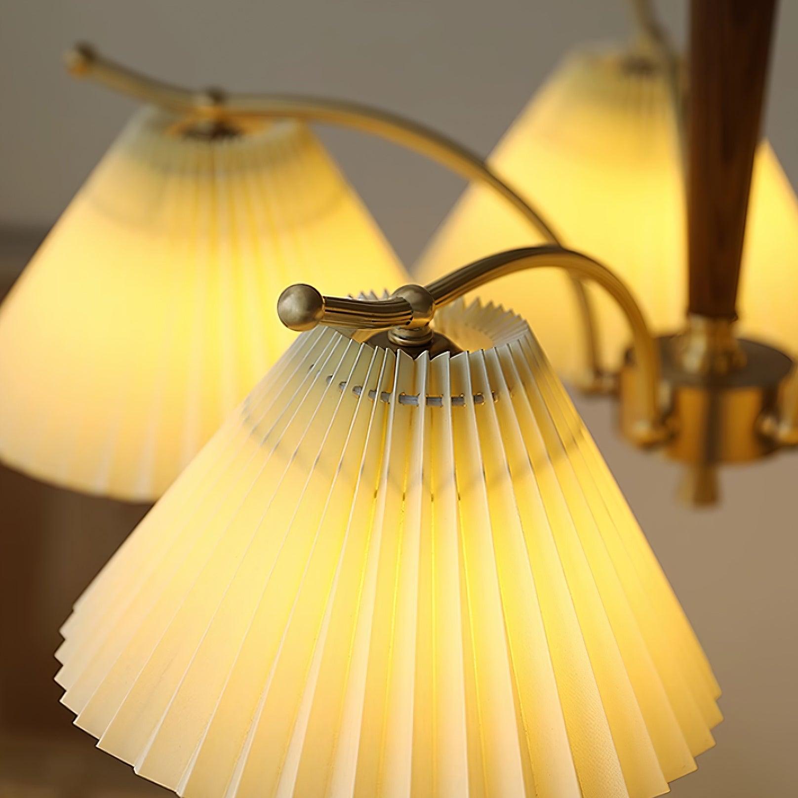 Pleated Silhouette Chandelier