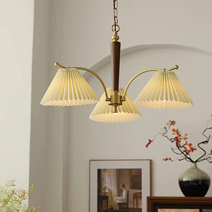 Pleated Silhouette Chandelier