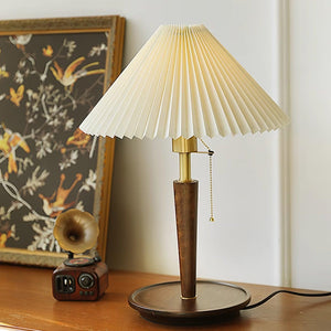 Pleated Fold Table Lamp