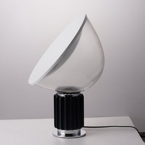 Sculpted Glass Lamp