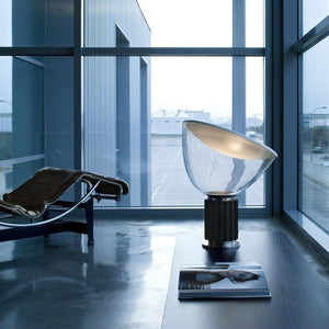 Sculpted Glass Lamp