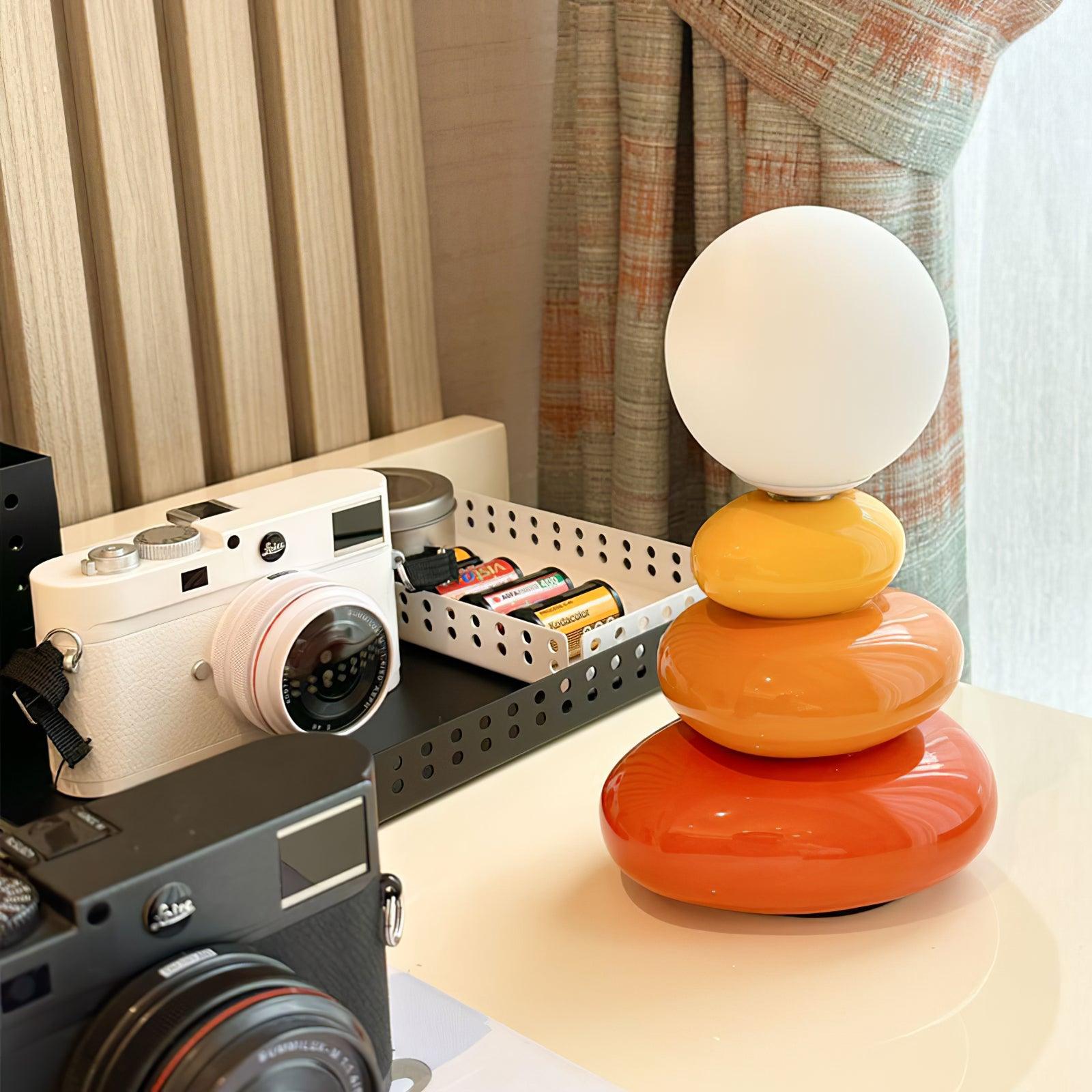 Frosted Globe Table Lamp