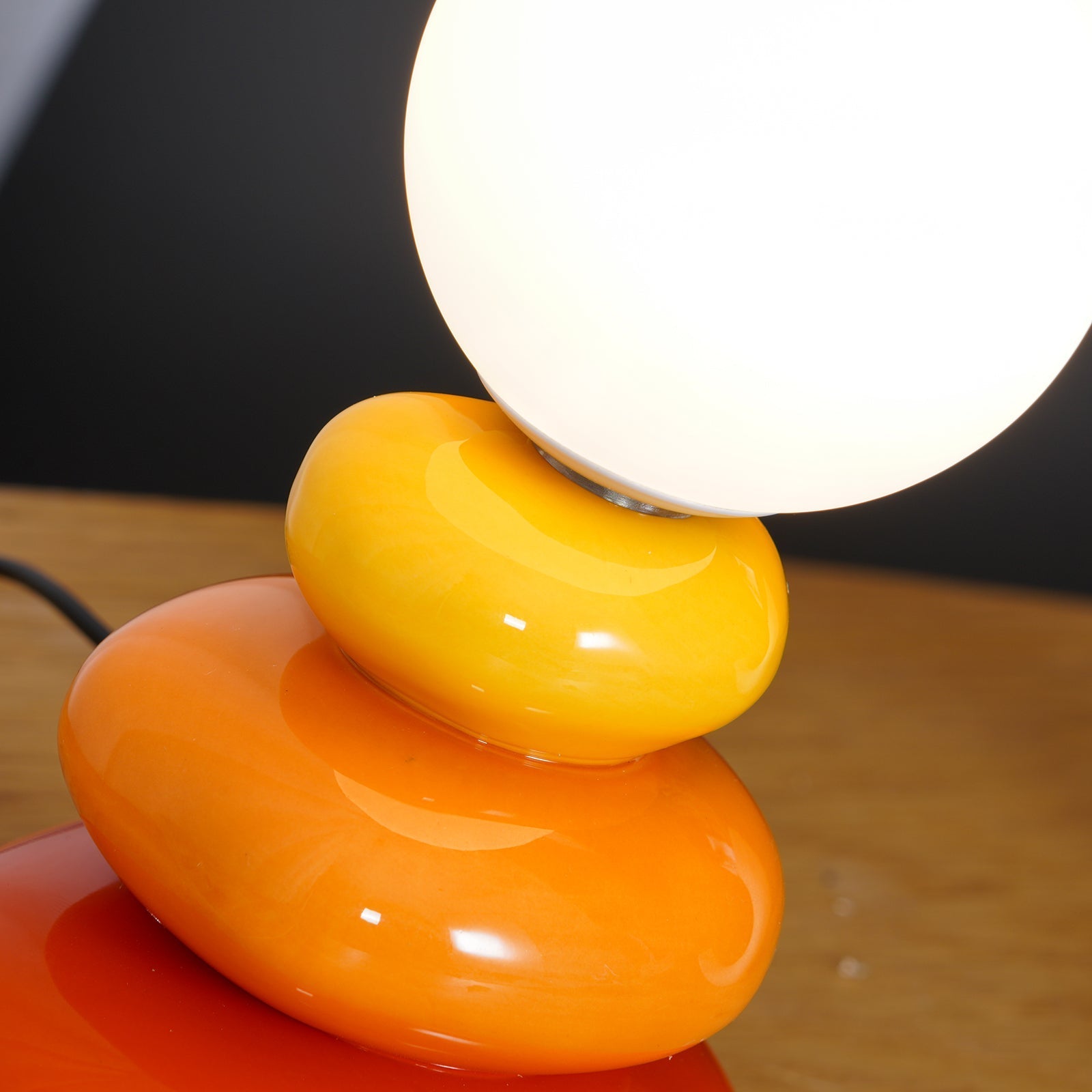 Frosted Globe Table Lamp