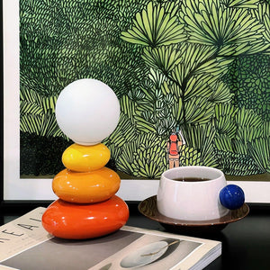 Frosted Globe Table Lamp