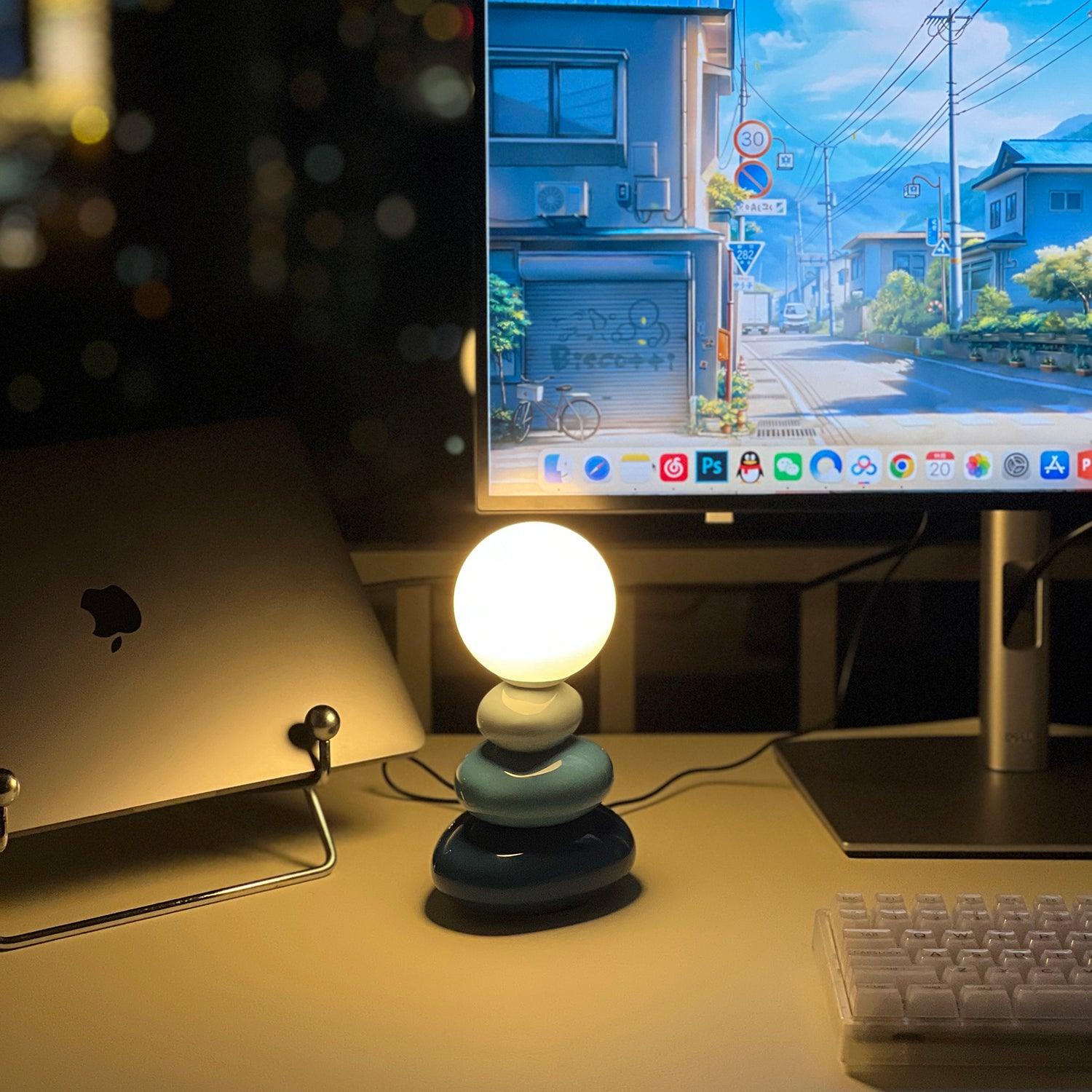 Frosted Globe Table Lamp