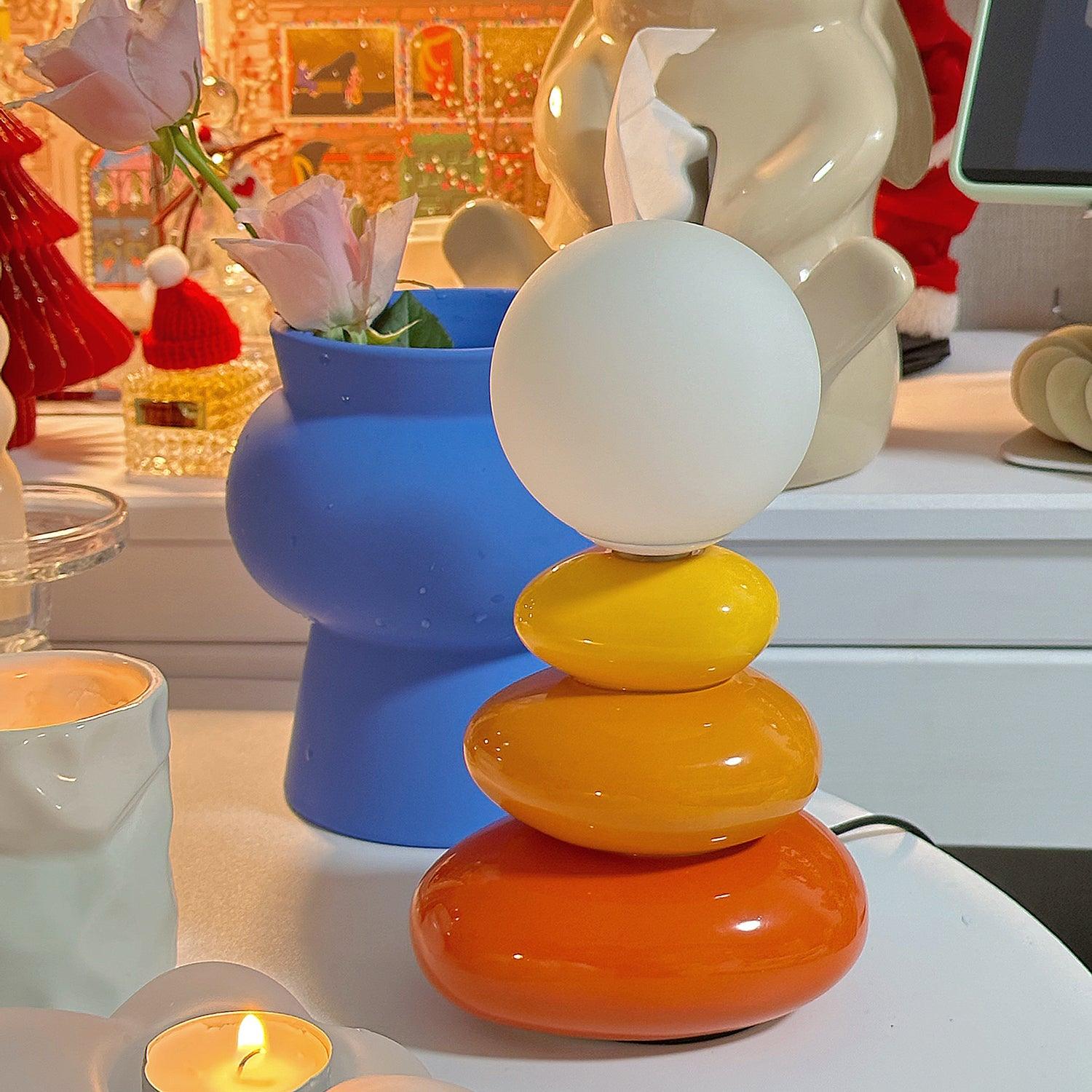Frosted Globe Table Lamp
