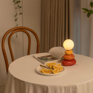 Frosted Globe Table Lamp
