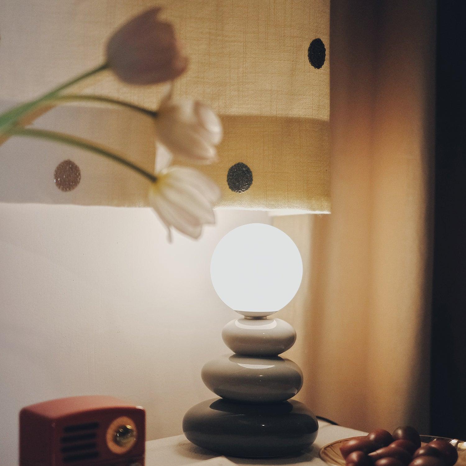 Frosted Globe Table Lamp