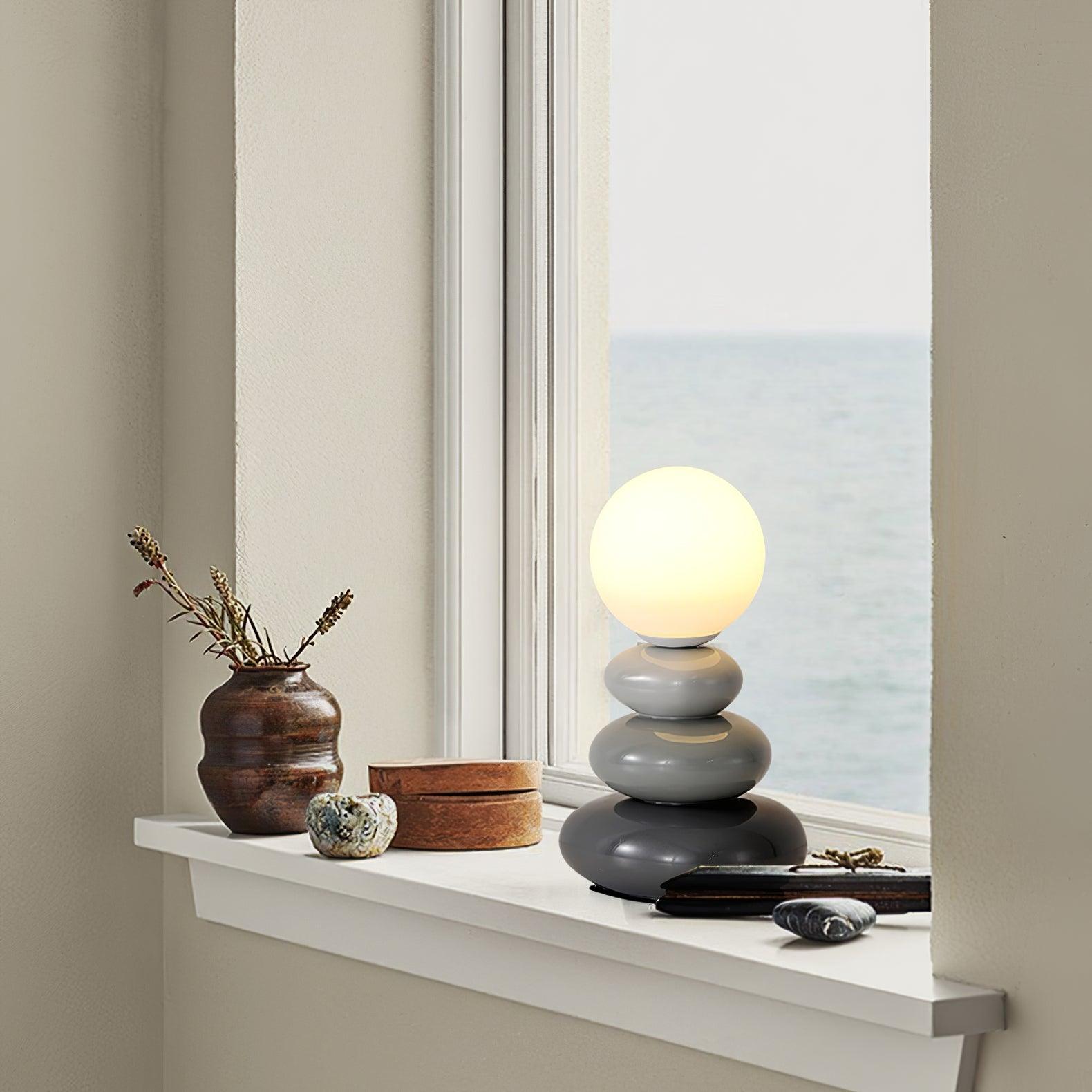 Frosted Globe Table Lamp