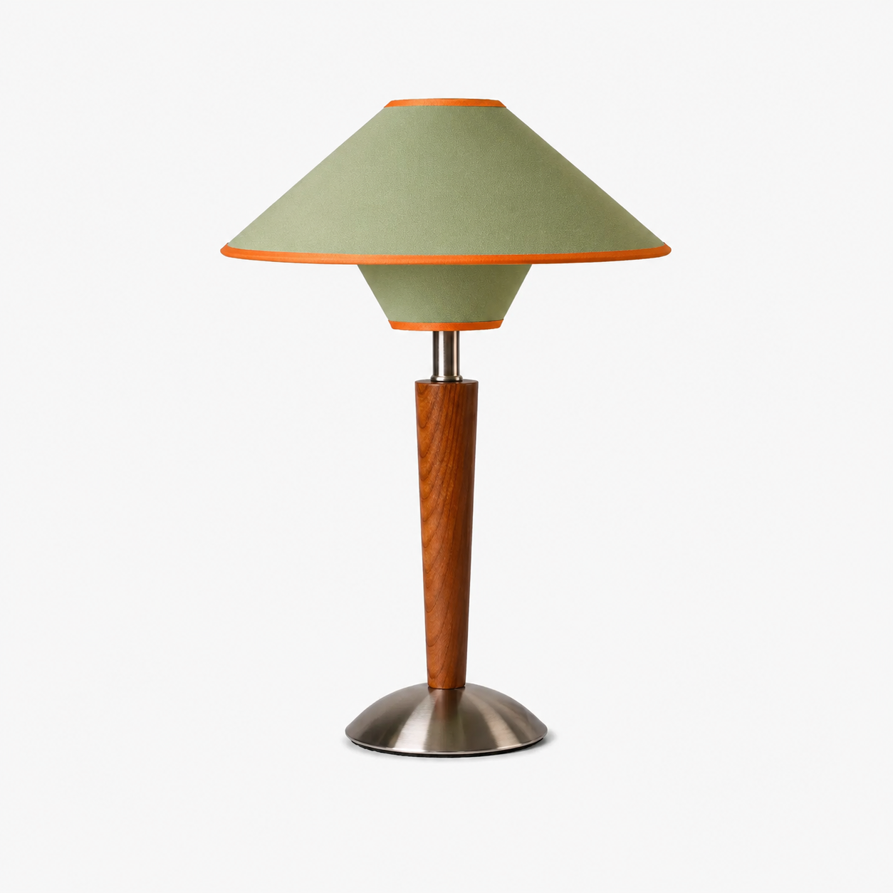 Sculpted Wood Table Lamp