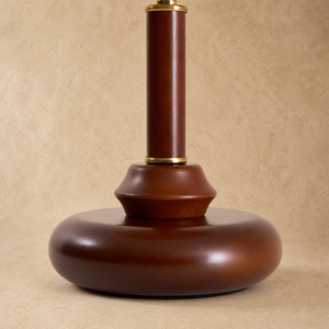 Sculpted Glass Table Lamp