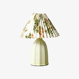 Pleated Ceramic Lamp