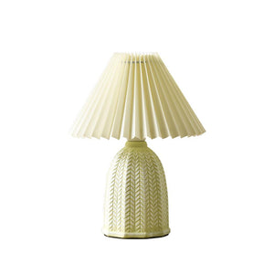 Pleated Ceramic Lamp