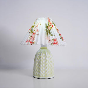 Pleated Ceramic Lamp