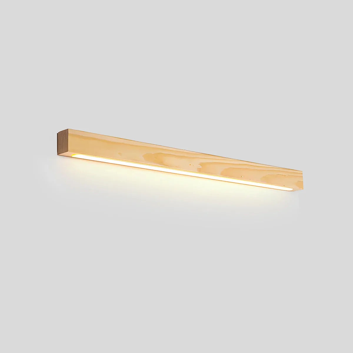 Linear Wood Wall Light