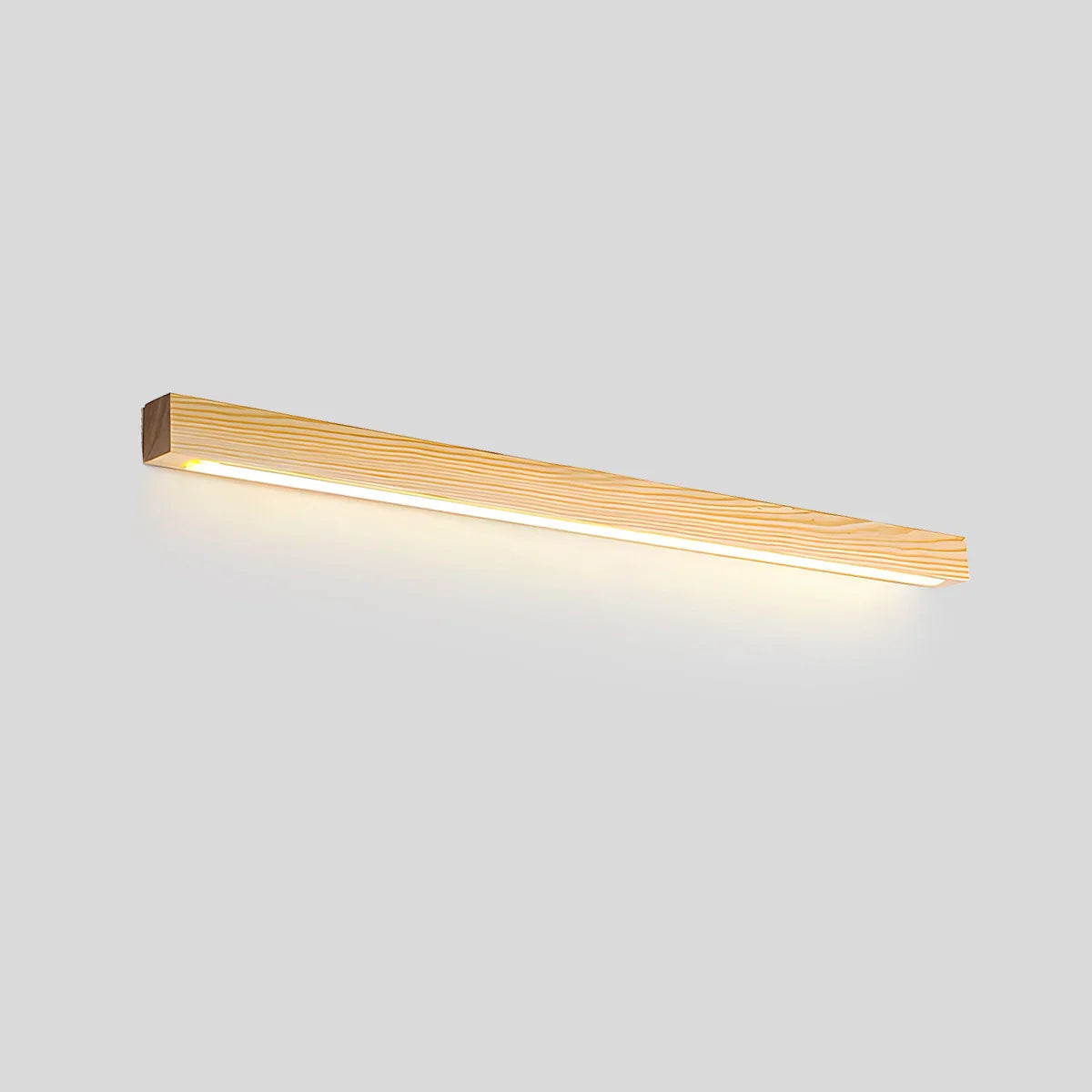 Linear Wood Wall Light