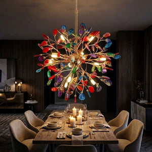 Agate Bloom Chandelier - Main Product Image