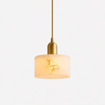 Alabaster Cylinder Pendant - Image 1|||PROMPT|||Original clean product image