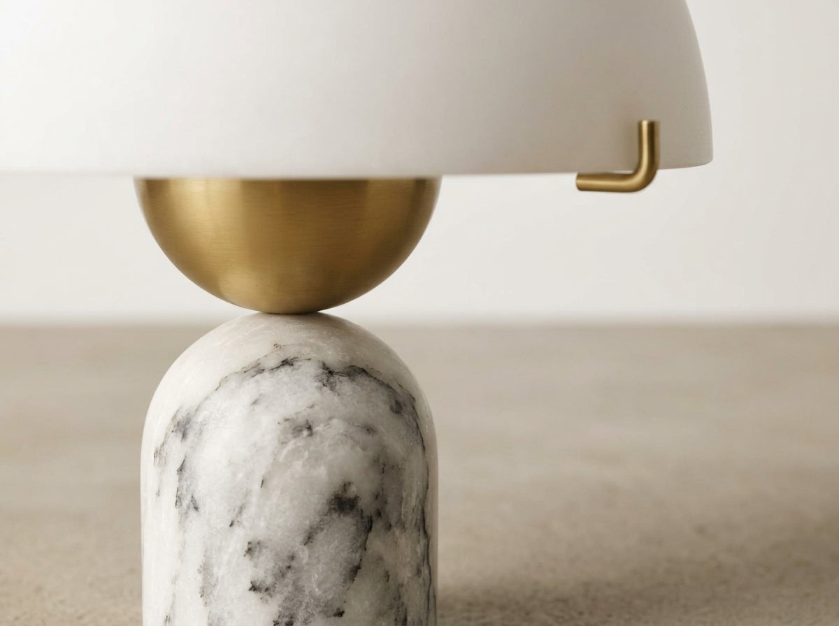 Alabaster Stone Lamp - Crafted for Lasting Beauty