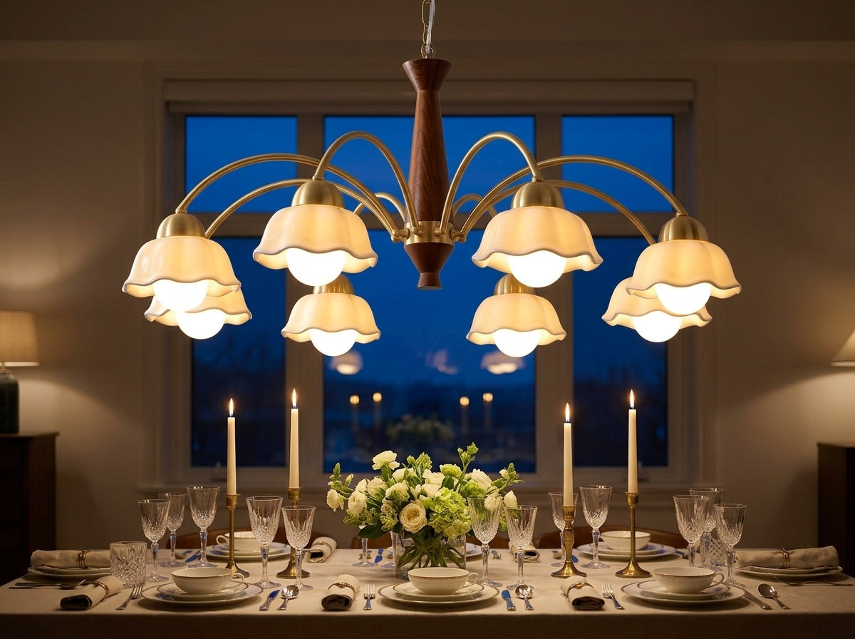 Artisan Branch Chandelier - Sets a Warm, Layered Mood