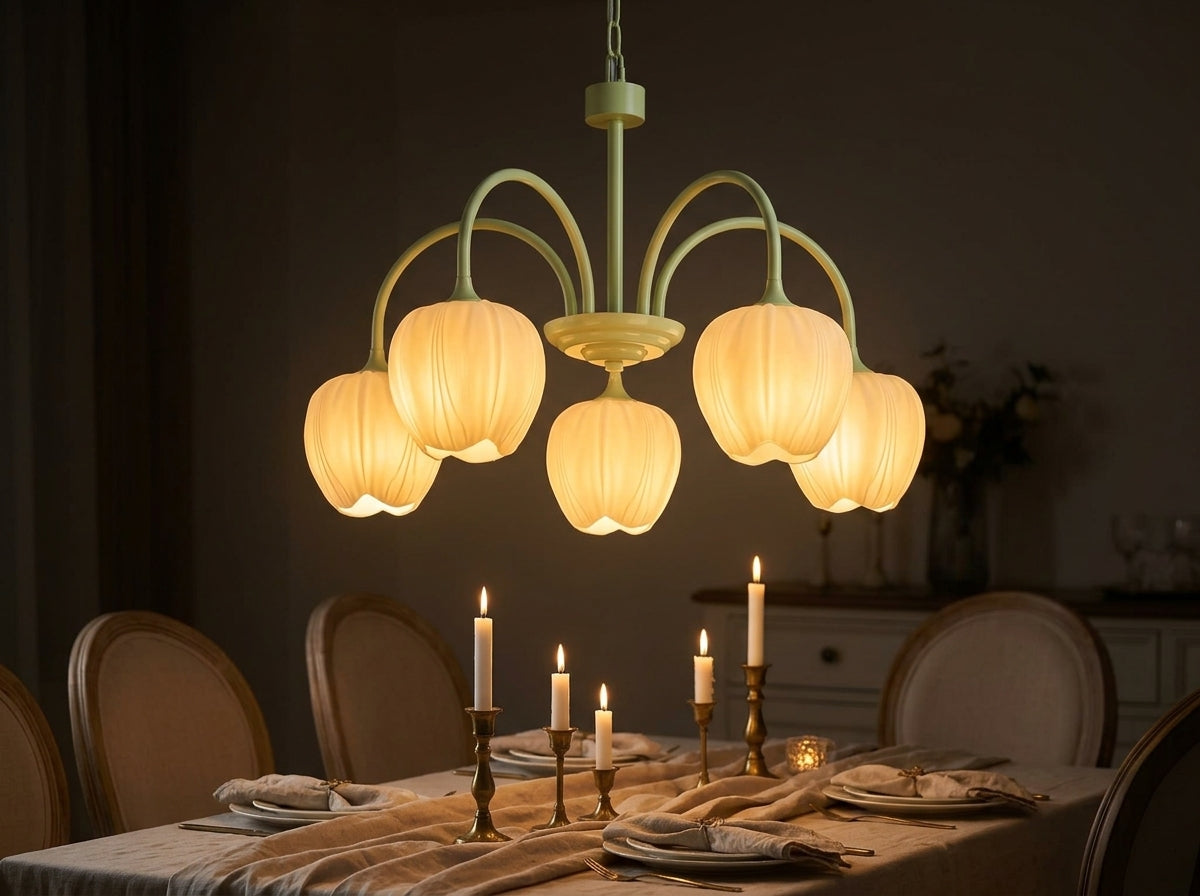 Blossom Glass Chandelier - Section 2 (Restored)