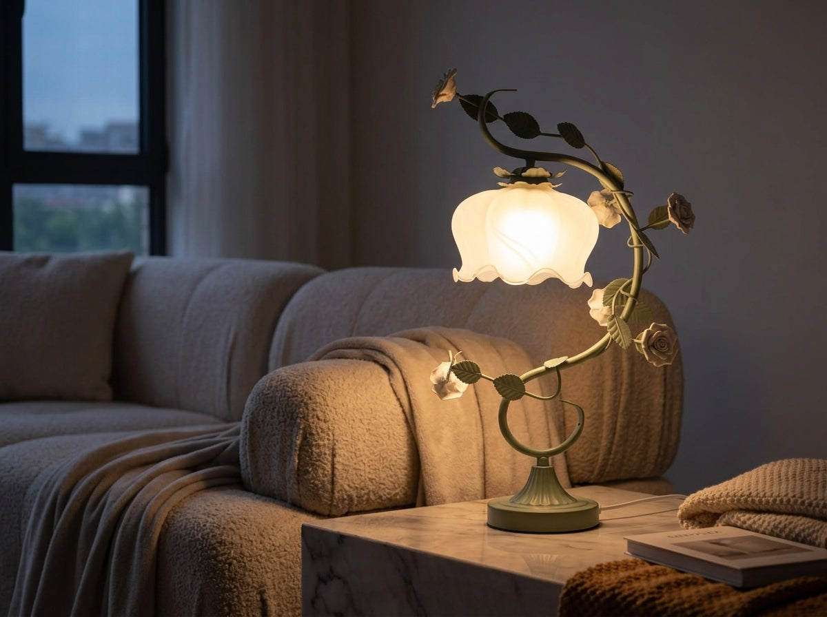 Botanical Bloom Lamp - Set the Mood, Instantly