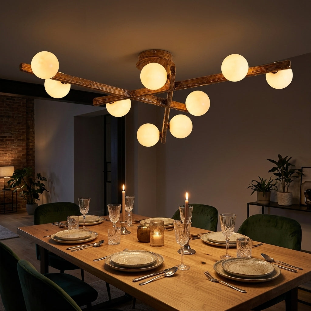 Branching Globe Chandelier - Main Product Image