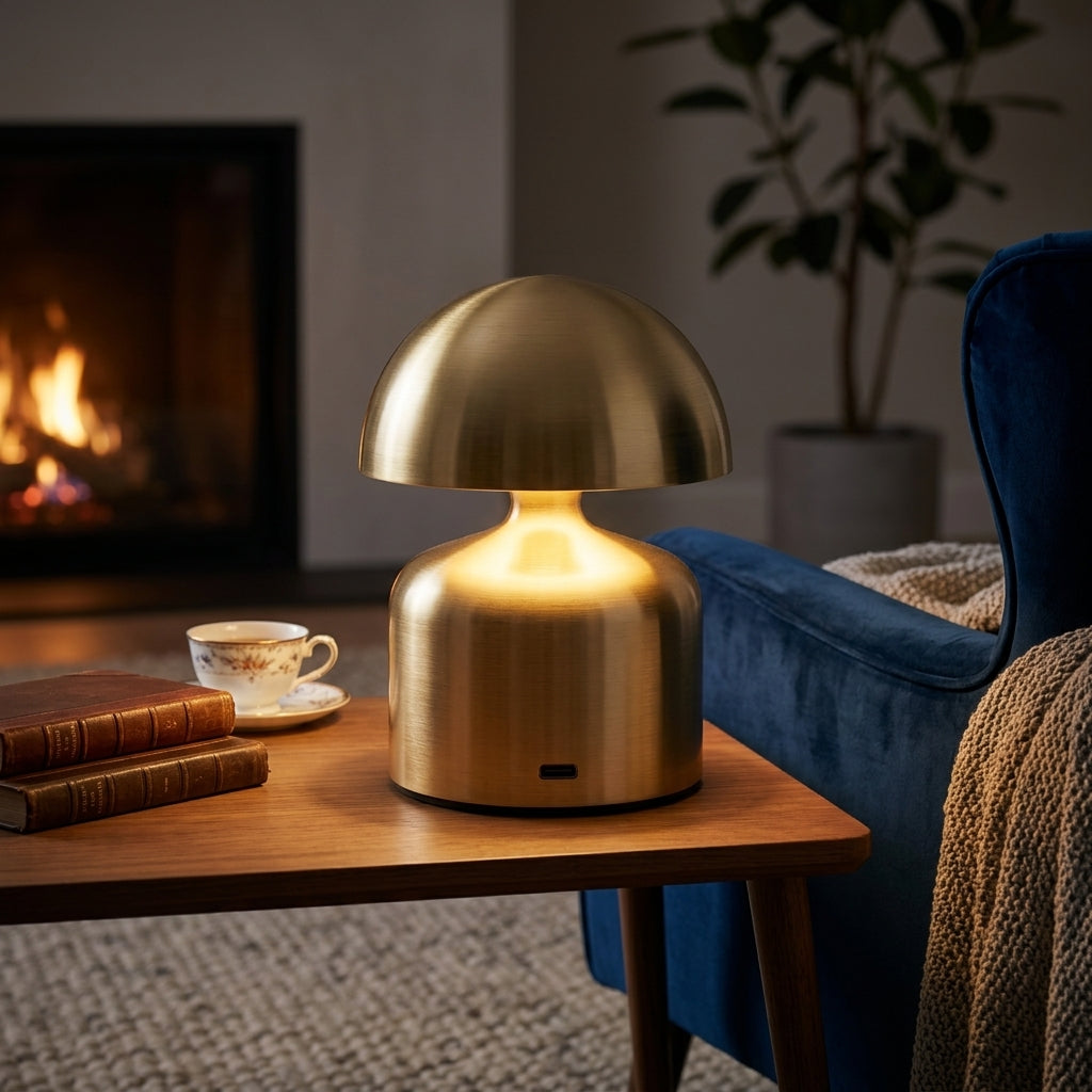 Cordless Mushroom Lamp - Main Product Image