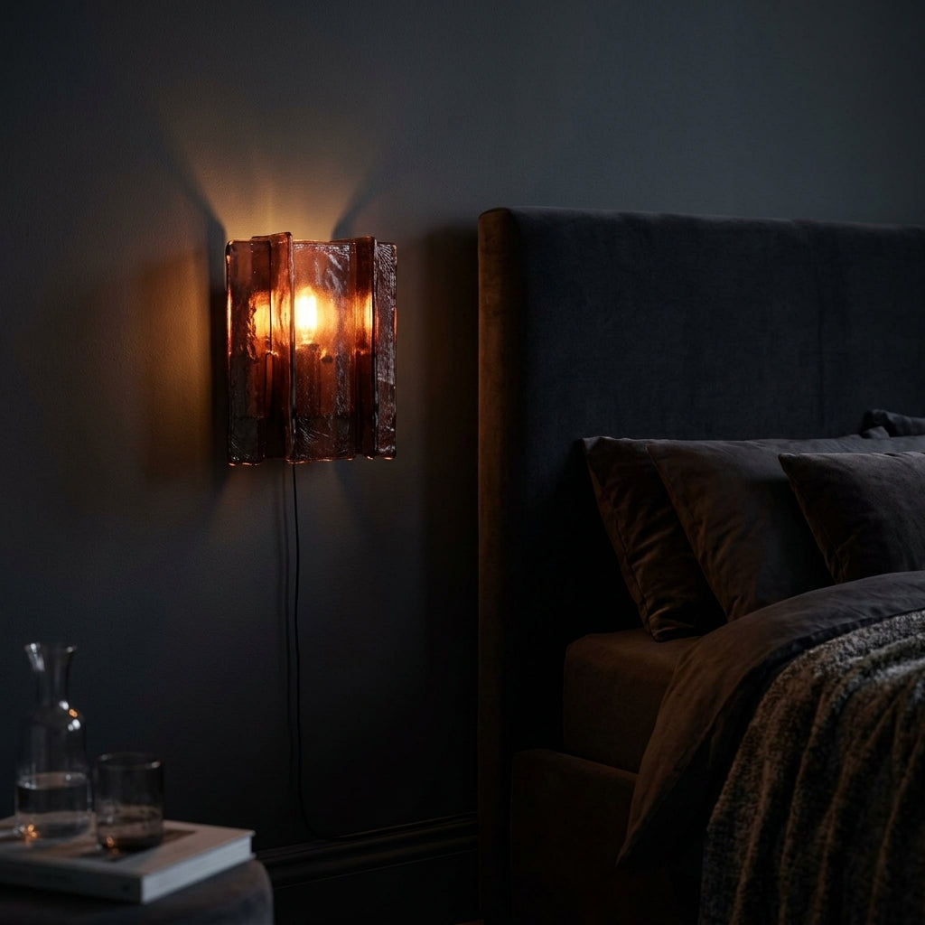 Crimson Glow Sconce - Main Product Image